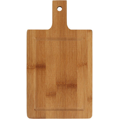 Oblong Square Wooden Cutting Chopping Board Serving Cookware Decoration Crafts L: 25cm - Home - Crafts