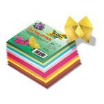 Origami Paper Double Sided Coloured 100 Sheets - 10 x 10 cm - Home - Crafts