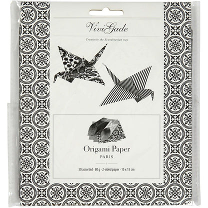 Origami Paper, sheet 15x15 cm, 80g, 50 mixed sheets - Home - Crafts