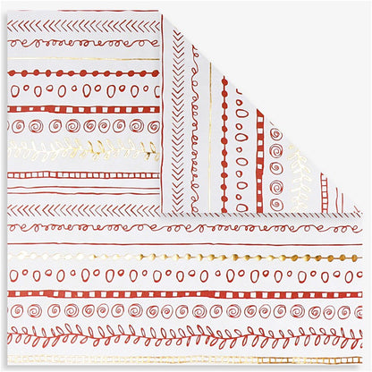 Origami Paper, size 15x15 cm, 80g, red, 40 sheets - Home - Crafts
