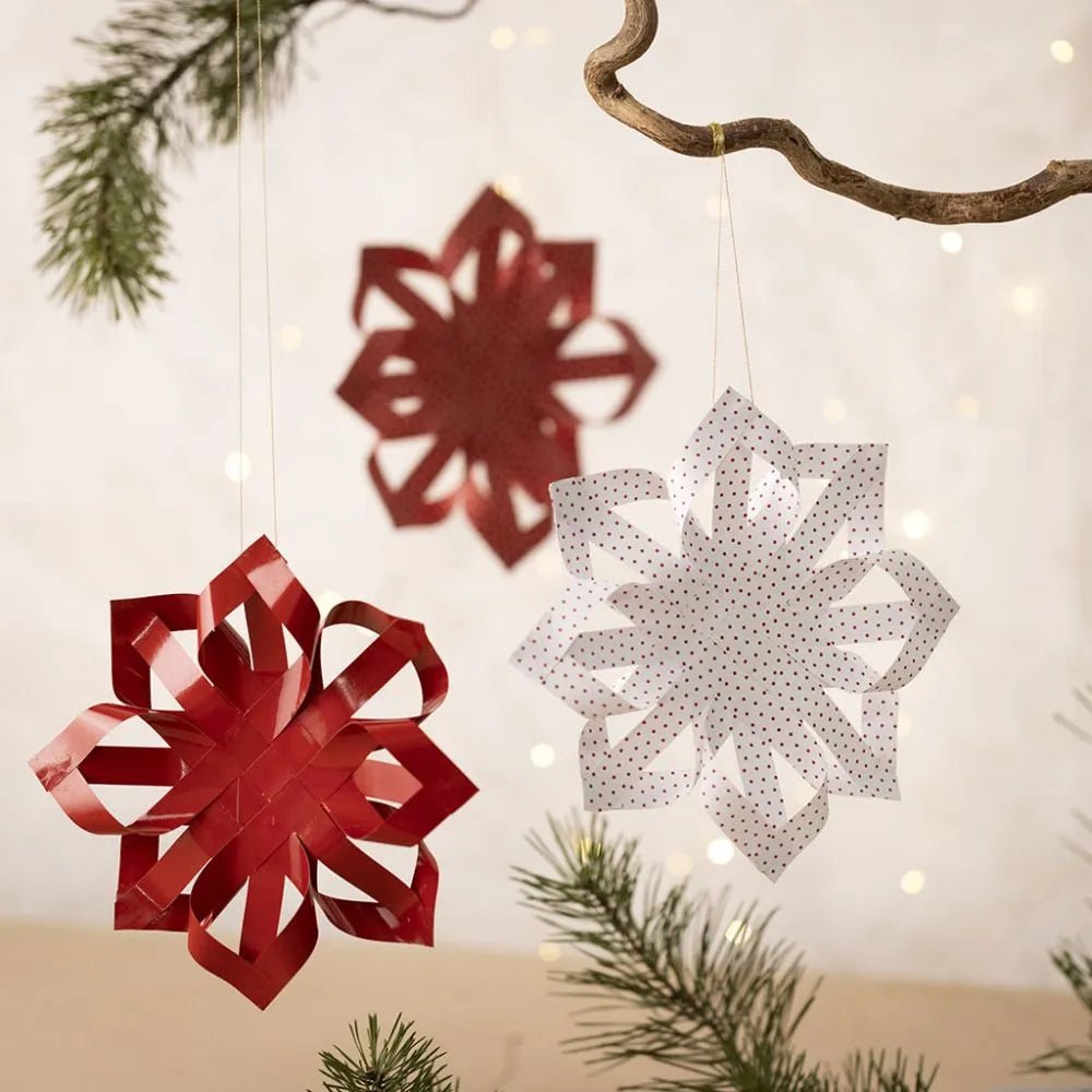 Paper Star Strips | 5 Designs 40 Strips 100cm Long 40mm Wide  | Vivi Gade Designs
