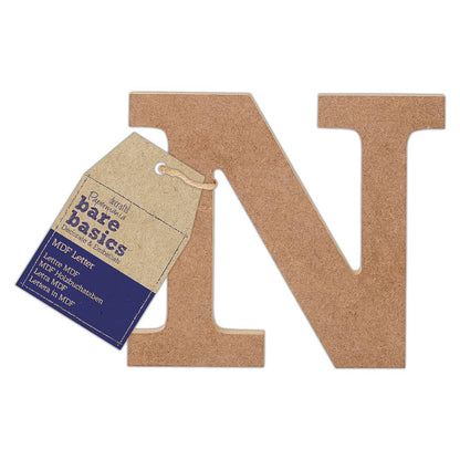 Papermania Bare Basics MDF Alphabet Letters ( A - Z ) Home Wedding Decoration Scrapbooking Crafts - Home - Crafts
