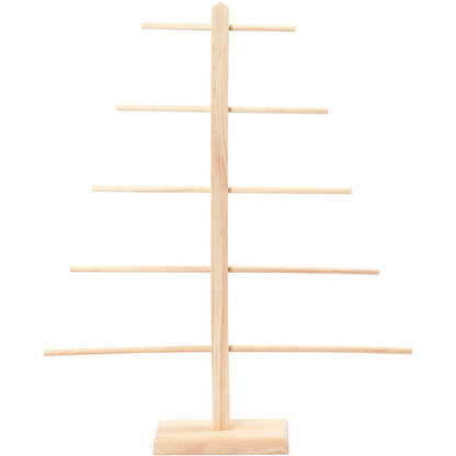 Pine Wood Christmas Tree With Square Center Decoration Crafts W: 44 cm - Home - Crafts