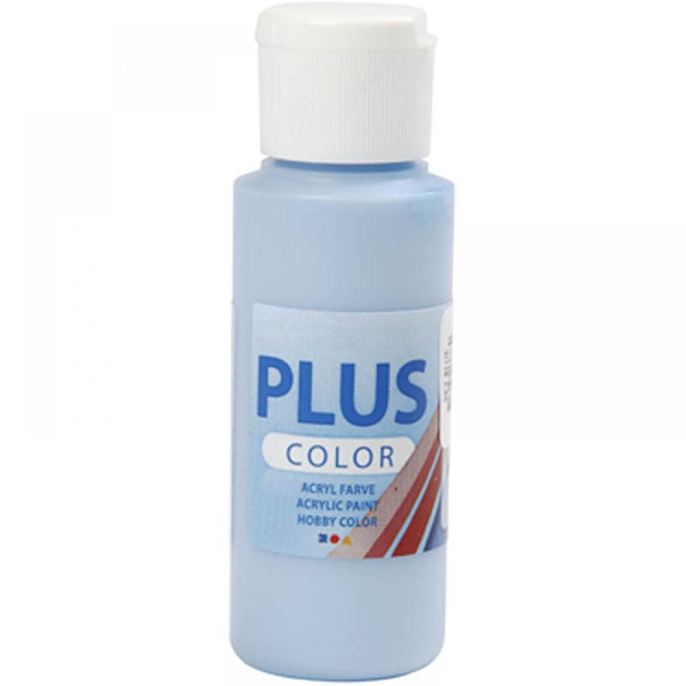 Paints 60ml Bottles Plus Colour Craft Water-Based Full-Coverage