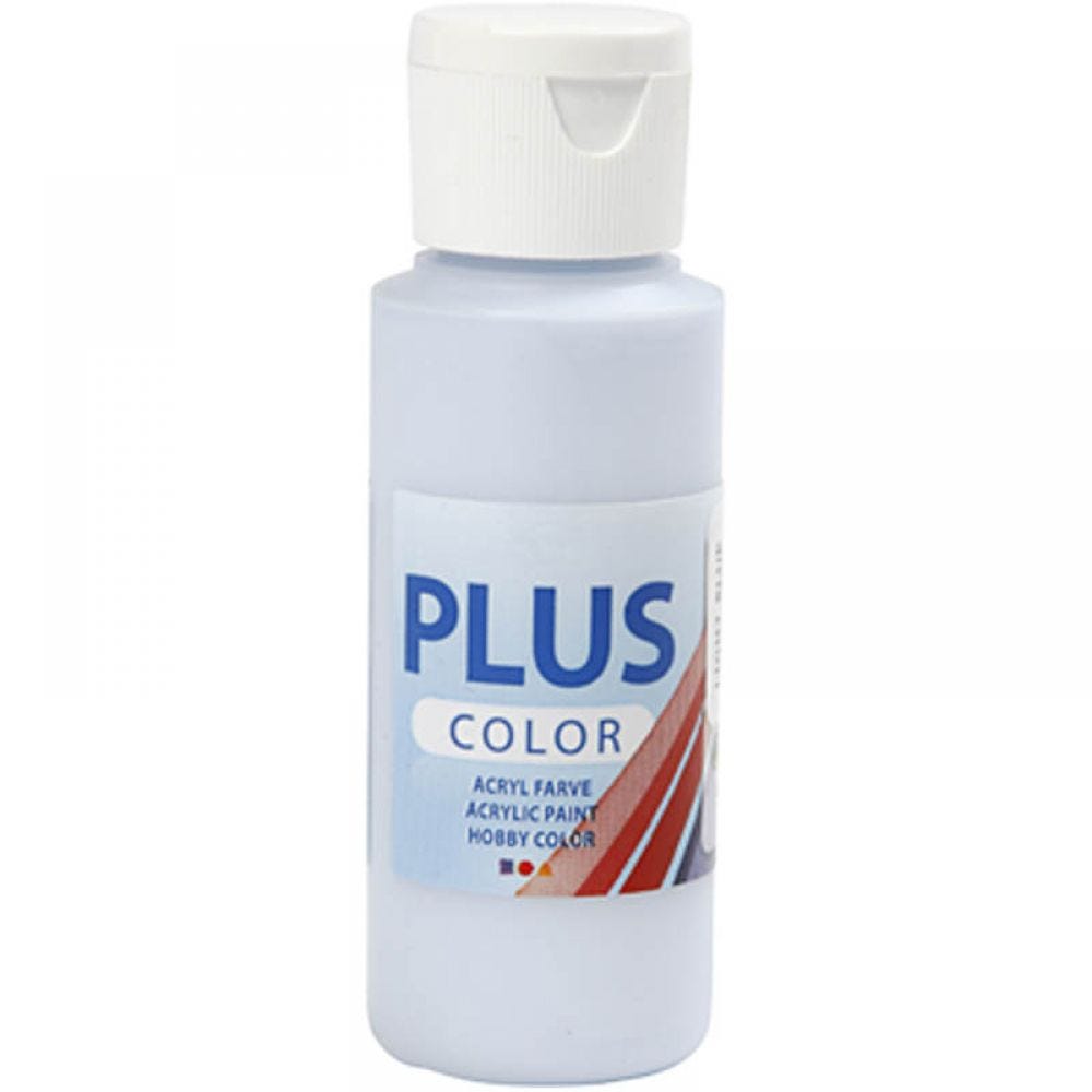 Paints 60ml Bottles Plus Colour Craft Water-Based Full-Coverage