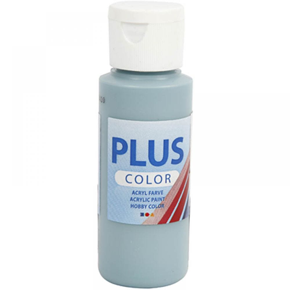 Paints 60ml Bottles Plus Colour Craft Water-Based Full-Coverage