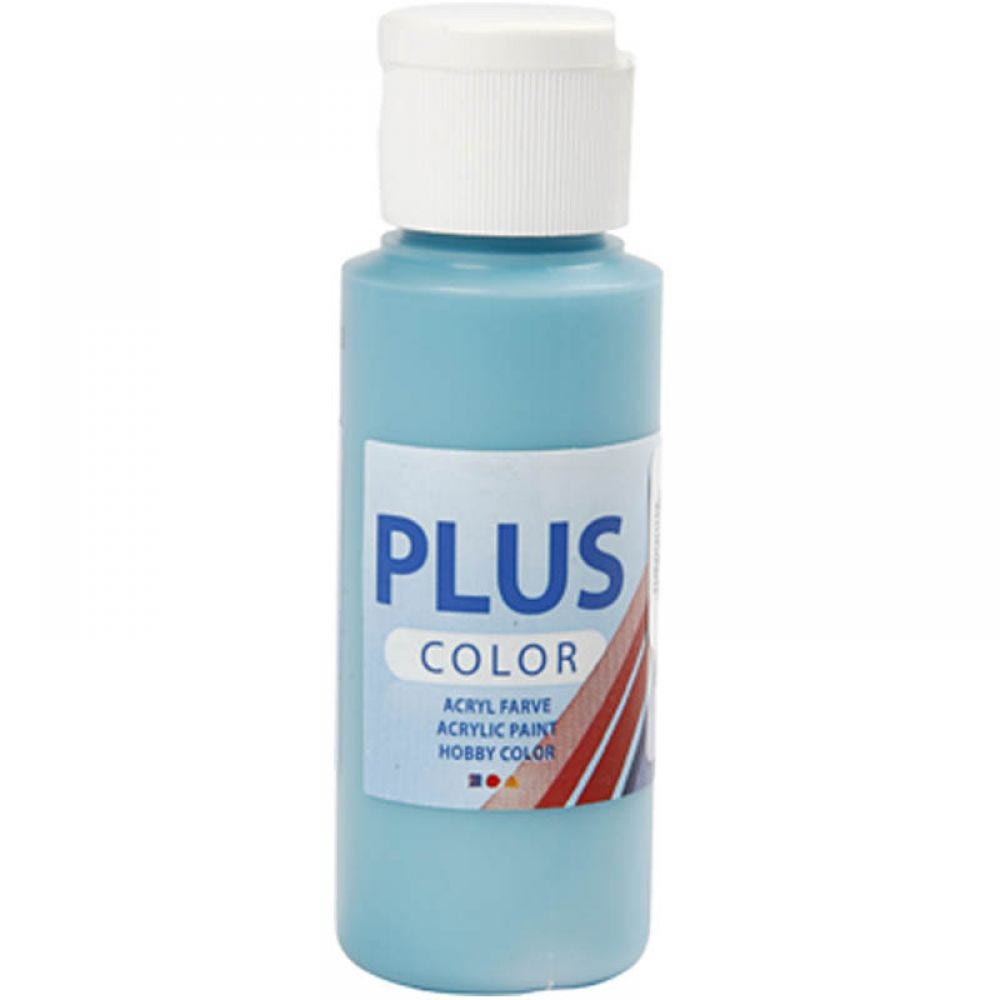 Paints 60ml Bottles Plus Colour Craft Water-Based Full-Coverage