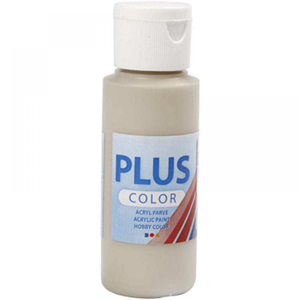 Paints 60ml Bottles Plus Colour Craft Water-Based Full-Coverage