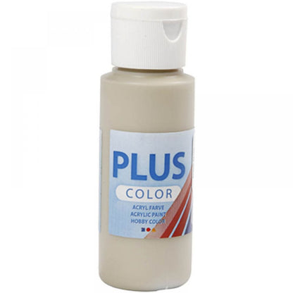 Paints 60ml Bottles Plus Colour Craft Water-Based Full-Coverage