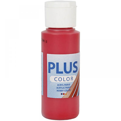 Paints 60ml Bottles Plus Colour Craft Water-Based Full-Coverage