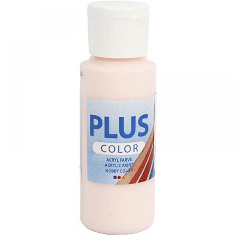Paints 60ml Bottles Plus Colour Craft Water-Based Full-Coverage