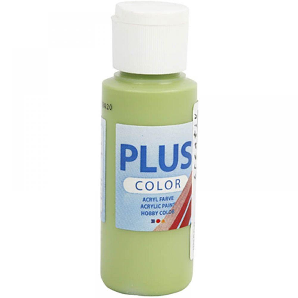Paints 60ml Bottles Plus Colour Craft Water-Based Full-Coverage