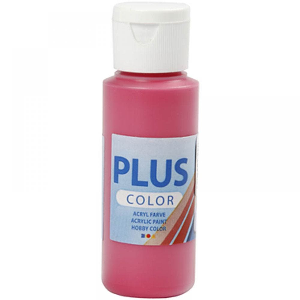Paints 60ml Bottles Plus Colour Craft Water-Based Full-Coverage