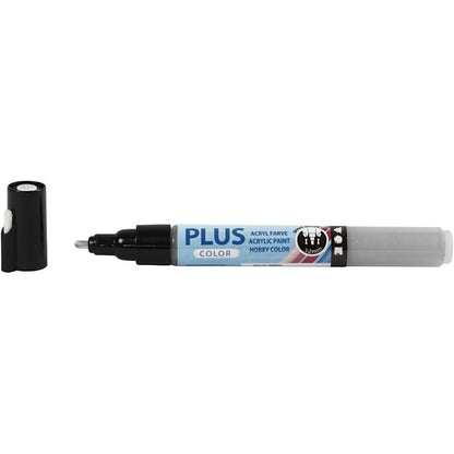 Plus Colour Markers Water Based Full-Coverage Pump Tip 14.5cm Line:1-2mm 5,5ml | Choose Colour