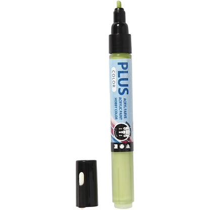 Plus Colour Markers Water Based Full-Coverage Pump Tip 14.5cm Line:1-2mm 5,5ml | Choose Colour