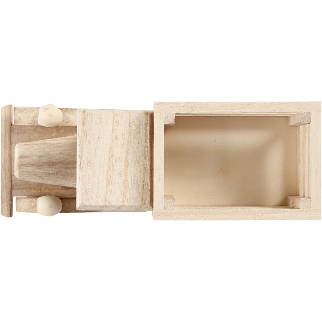Plywood Truck Vehicle Decoration Crafts 22x7.5x11 cm - Home - Crafts