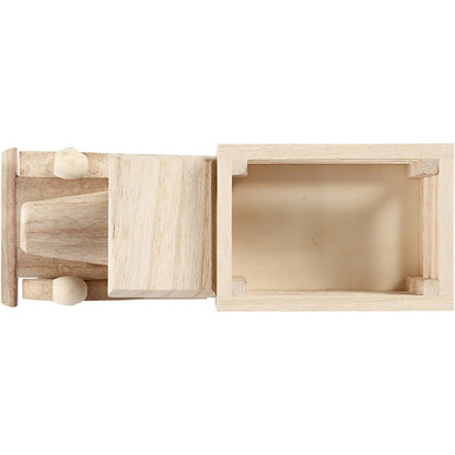 Plywood Truck Vehicle Decoration Crafts 22x7.5x11 cm - Home - Crafts