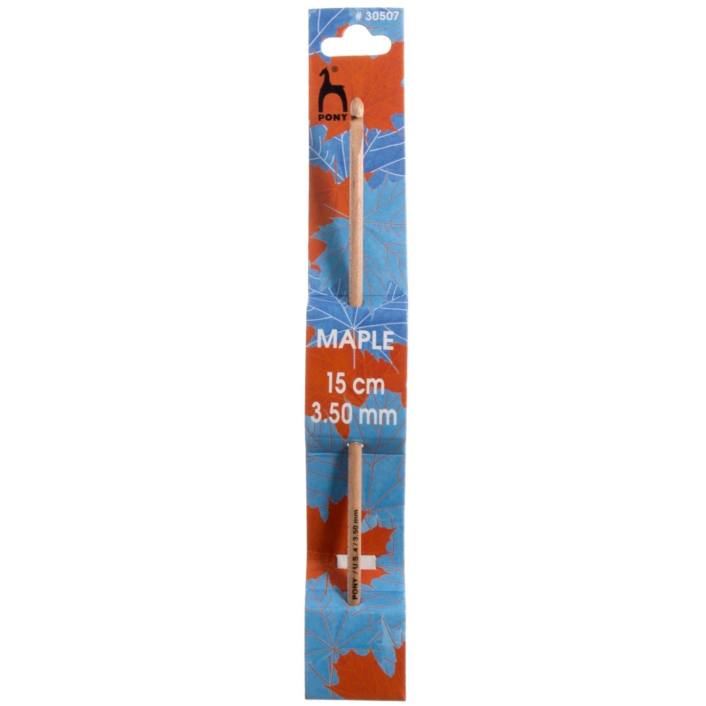 Pony Maple Wood Standard Crochet Hook Polished Crafts 15cm/17cm - Select Size - Home - Crafts