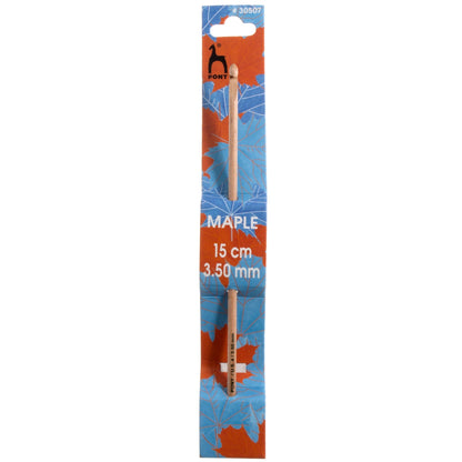 Pony Maple Wood Standard Crochet Hook Polished Crafts 15cm/17cm - Select Size - Home - Crafts