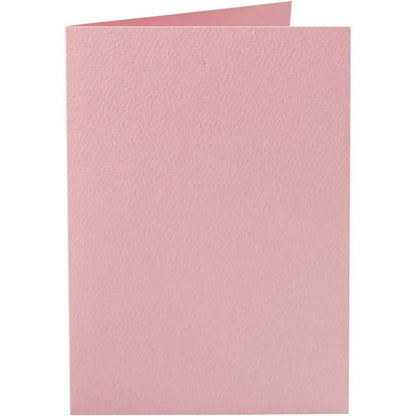 Postcards Plain Minimalistic Paintable Fine Embossed Texture Two-Colour