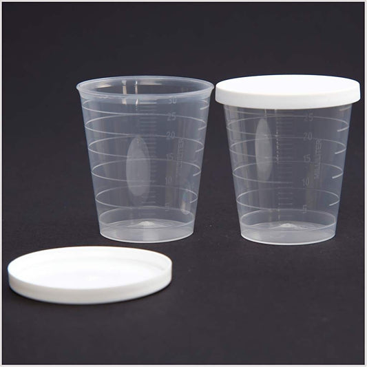 Pots with lids, 30ml, 75 pcs - Home - Crafts