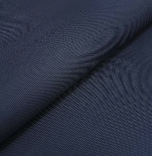 PU Coated Polyester Woven Waterproof Tough Durable Fabric Select Size - NAVY - Home - Crafts