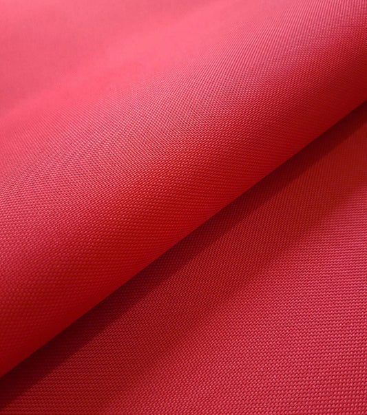 PU Coated Polyester Woven Waterproof Tough Durable Fabric Select Size - RED - Home - Crafts