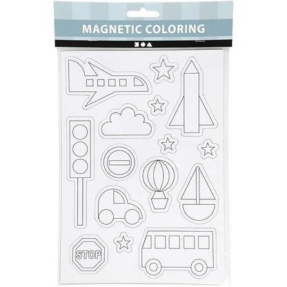 Punched Magnets Figures Preprinted Motifs Fridge Art Craft Supplies