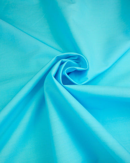 Quality Plain Polycotton Fabric Material 112CM Craft Dressmaking Bunting Per Metre