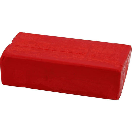Red Colour Basic Soft Clay For Modelling Crafts 500 g - Home - Crafts