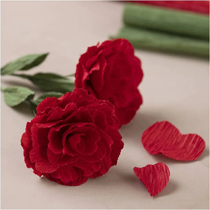 Roses Mini Craft Kit Crepe Crêpe | All Materials & Instructions