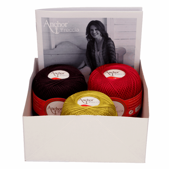 Crochet Kit Charming Stole Vibrant Summer | Medium Skill