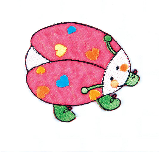 Sew On Motifs Lace Jeans Dresses Appliques Patches 5.3 cm - Ladybird in Boots - Home - Crafts