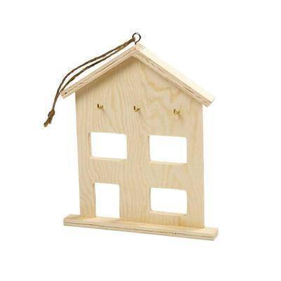 Small 20cm Wooden Craft Key Cabinet Storage Hanging Decorate/Paint Design Create - Home - Crafts