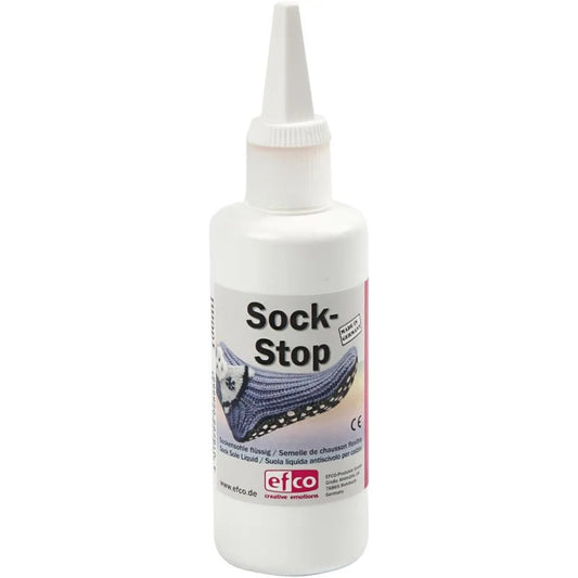 Sock Stop Non - Slip Glue 100ml Apply Dots Texture - Off White - Home - Crafts