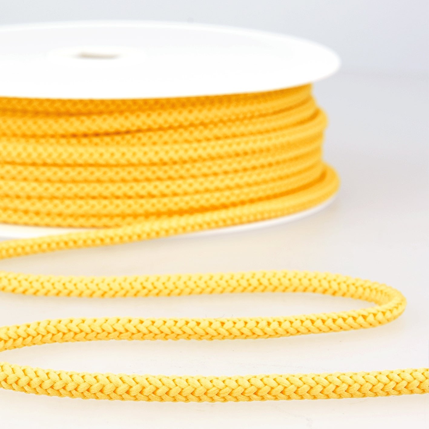 Stephanoise Knitted Cord Macramé Trimmings Crafts 25m x 4.5mm - Select Colour - Home - Crafts