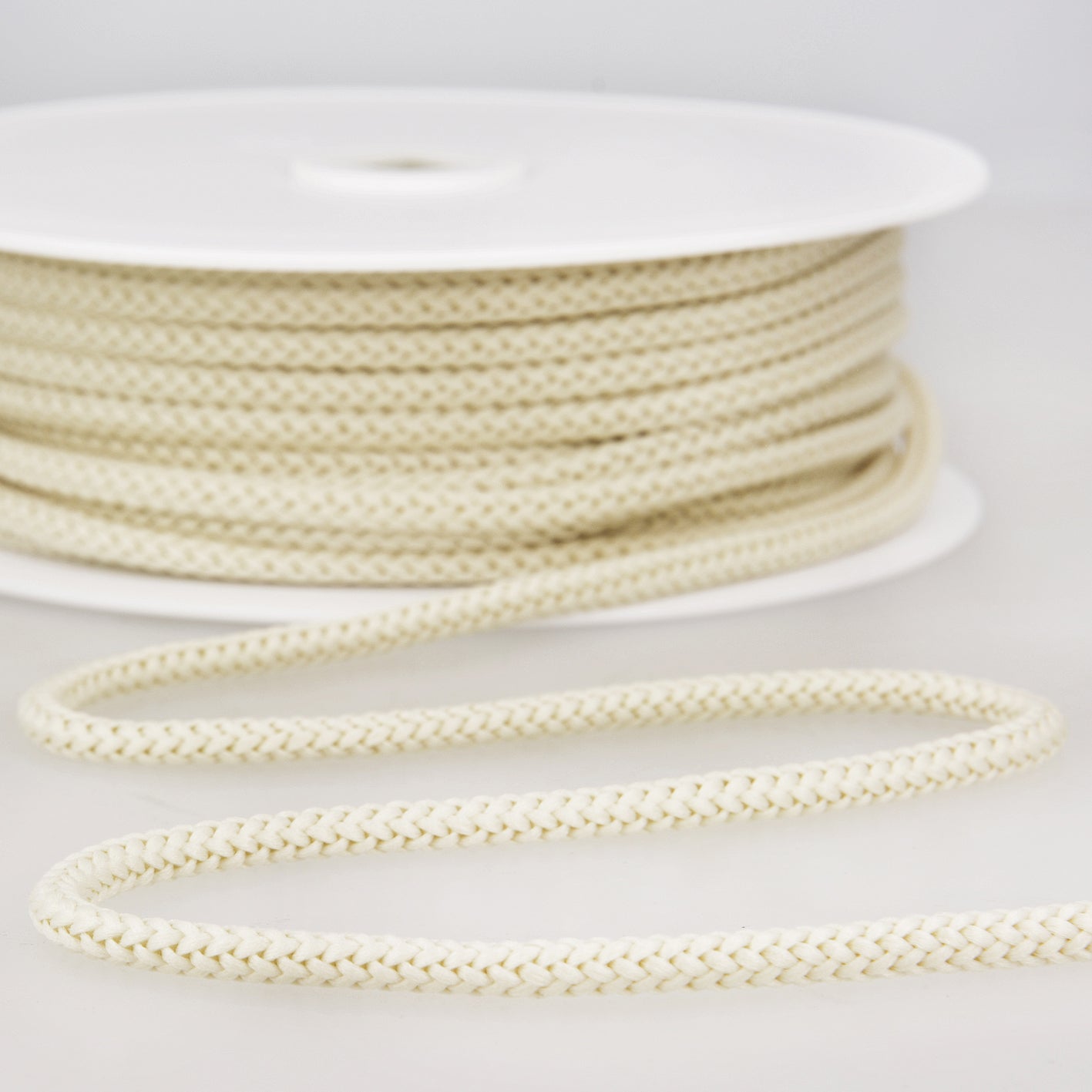 Stephanoise Knitted Cord Macramé Trimmings Crafts 25m x 4.5mm - Select Colour - Home - Crafts