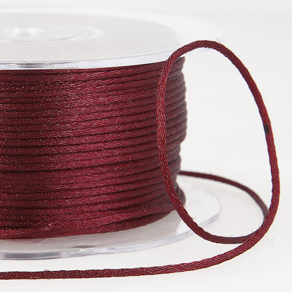 Stephanoise Rattail Cord Macramé Trimmings Crafts 100m x 0mm - Select Colour - Home - Crafts