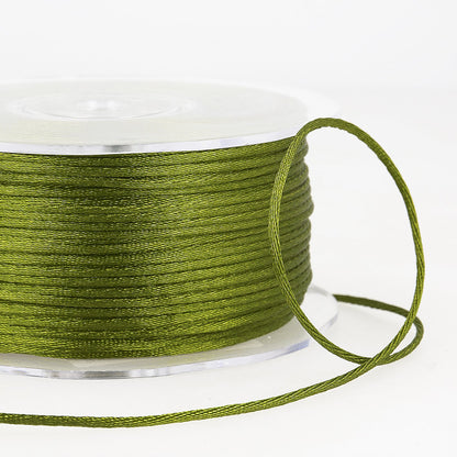 Stephanoise Rattail Cord Macramé Trimmings Crafts 100m x 0mm - Select Colour - Home - Crafts