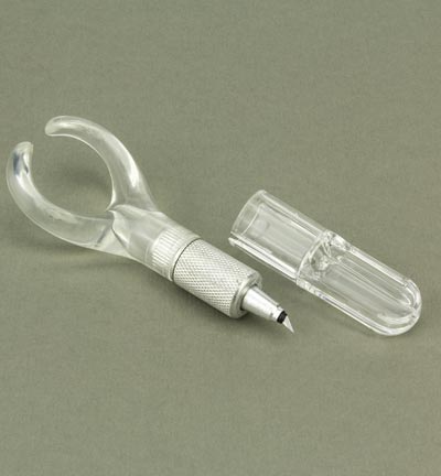 Thumb Precision Swivel Knife Transparent Precision Craft Tools Ergonomic