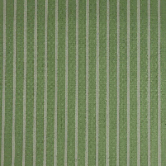 Ticking Stripes Meadow Shabby Chic Polycotton Floral Fabric - Home - Crafts