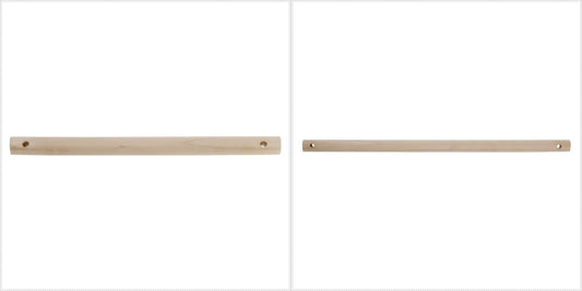 Trimits Birch Wood Dowel Wall Hanging Decor Macramé Crafts D: 15mm - Select Size - Home - Crafts