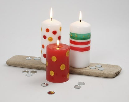 6 Candle Making 3D Colours Easy Wax Pens Bronze Gold Silver White Black Red