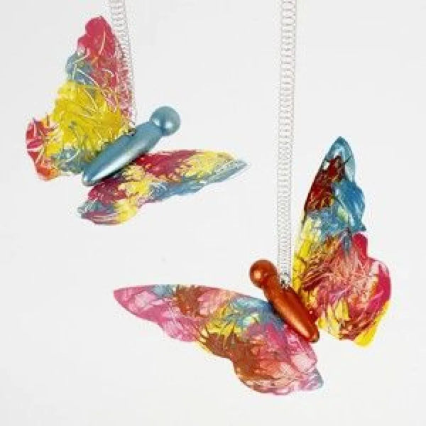 20 x Butterfly Die Cut Out Wings 12cm/16cm Hanging Design Decoration Make Craft