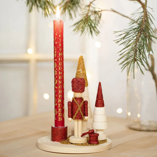 Christmas 18cm Tree Poplar Solid Wood Pointed Cone With Grooves Decorations Crafts