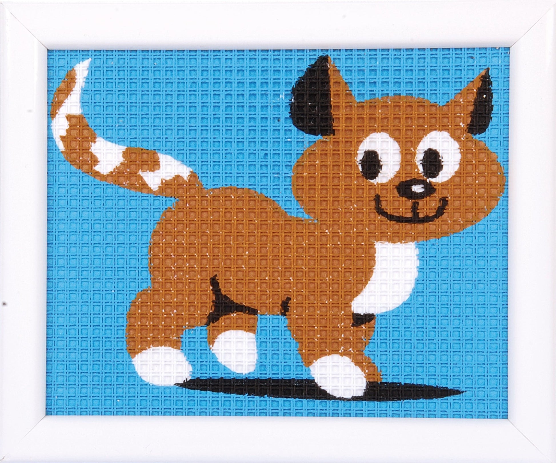 Vervaco Needlepoint Tapestry Canvas Kit Needlecraft 16x12.5cm - Kitten - Home - Crafts