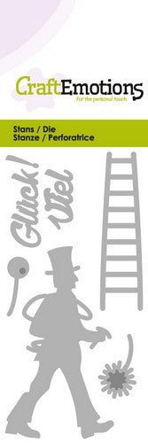 Viel Glück! Stencil Die Universal Embossing Cutting Machine Sizzix Card Making - Home - Crafts