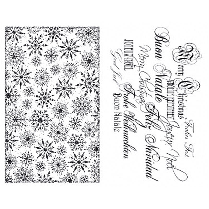 Viva Decor Transparent Silicone Christmas Elements Motives Stamp Sheet To Paint Decorate - Home - Crafts