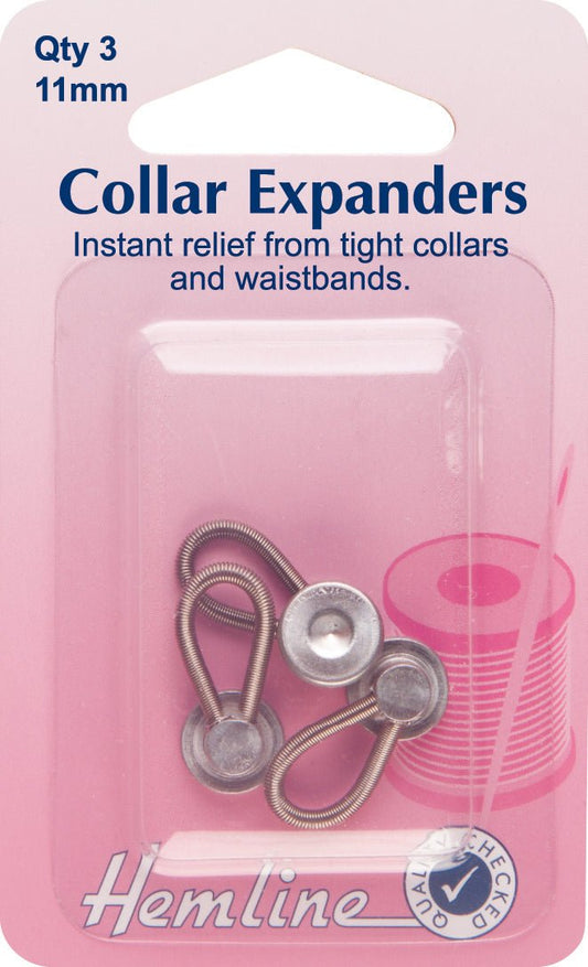 Waistband And Collar Extender Instant Relief From Tight Collars Metal 11mm - Home - Crafts