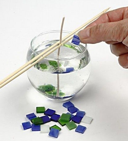 Waxed Candle Wicks L: 3.5 cm Thickness 2 mm, 100 Pieces - Home - Crafts